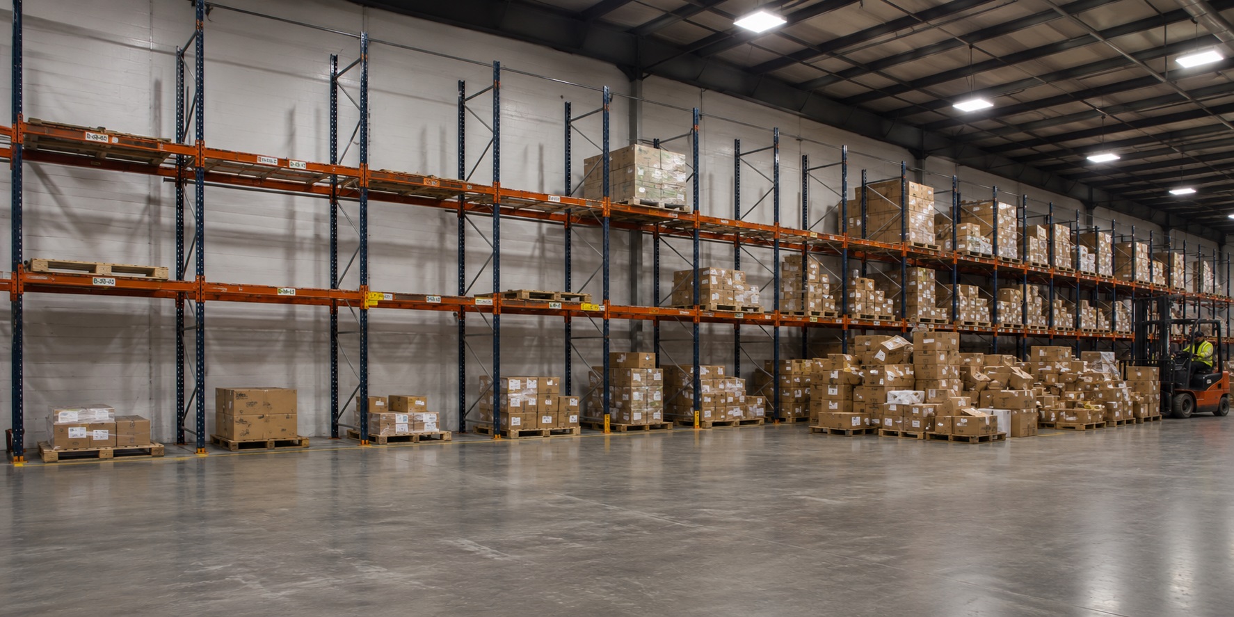 Inventory simulation — safety stock and reorder policy optimisation
