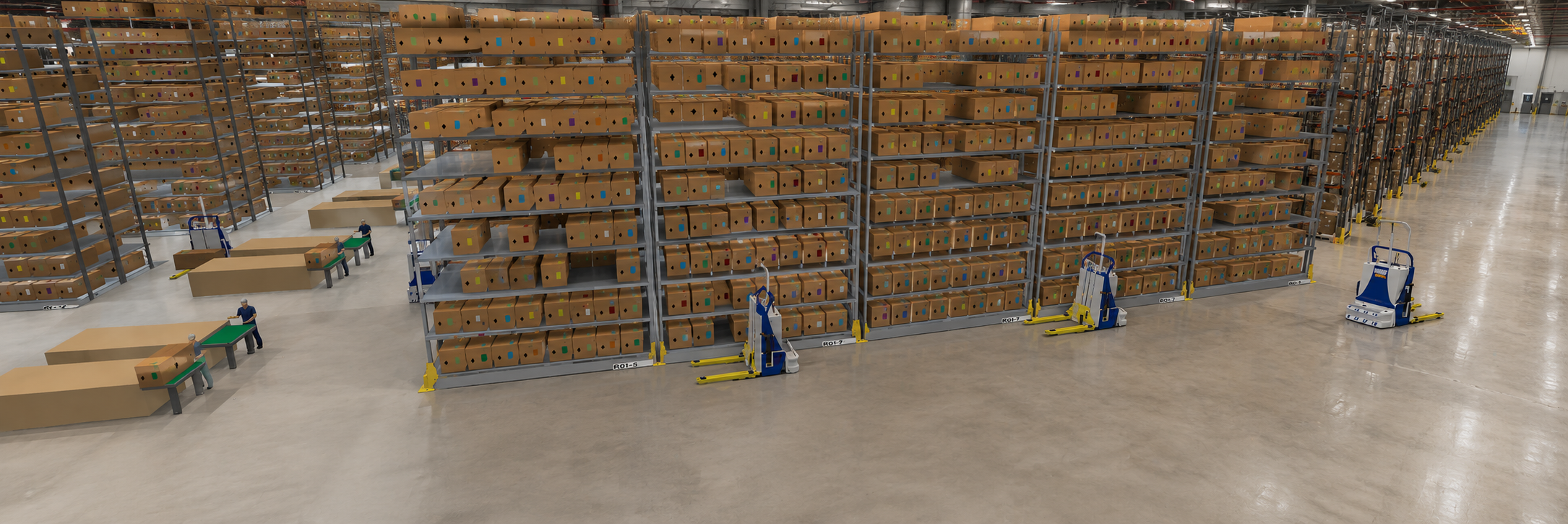 Industrial simulation overview — production planning, robot cells, AGV fleets and digital twins